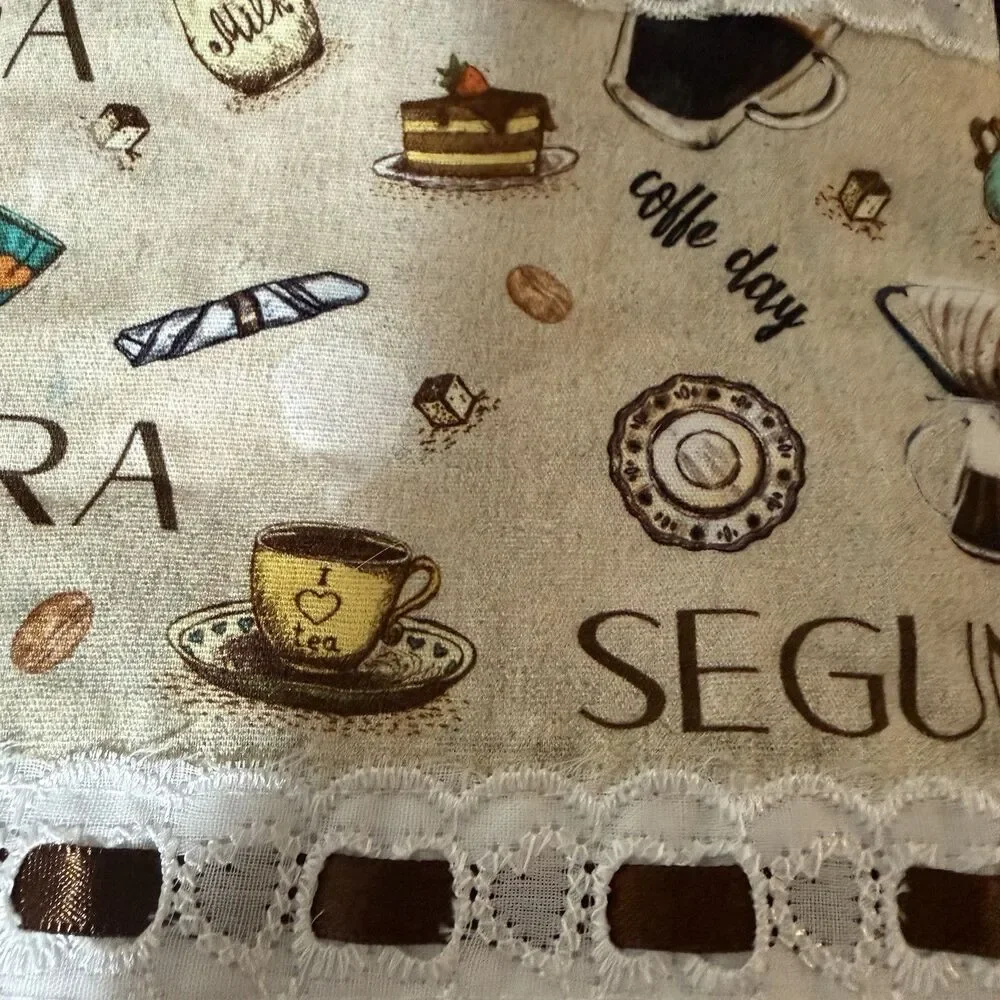 Brazilian Cotton Kitchen Towels Textil H Carvalho Flower Sack Dish Cloth Crafts